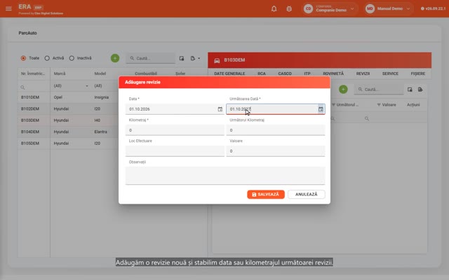 Revizii și service